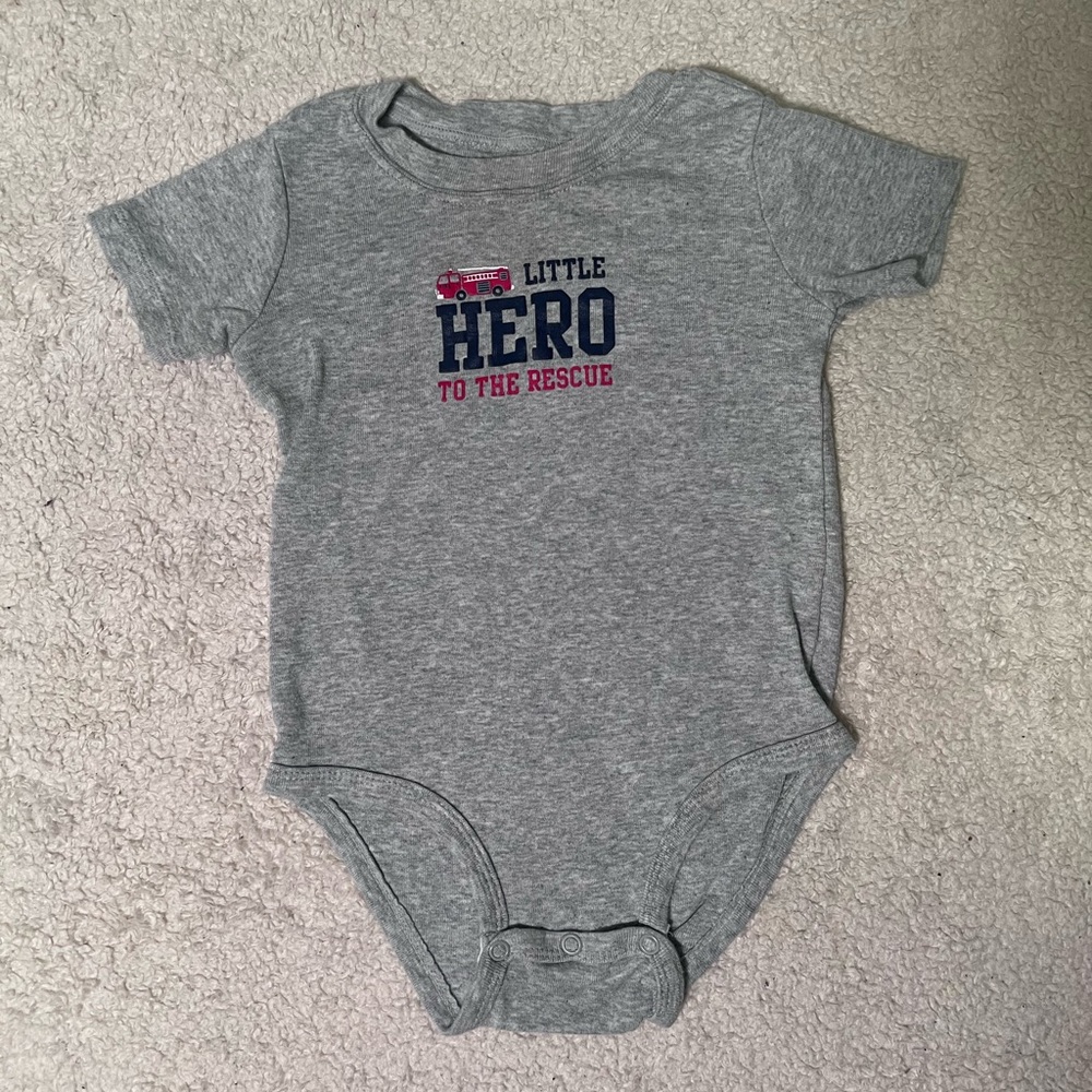 Carters “Little Hero” 24 Month Bodysuit